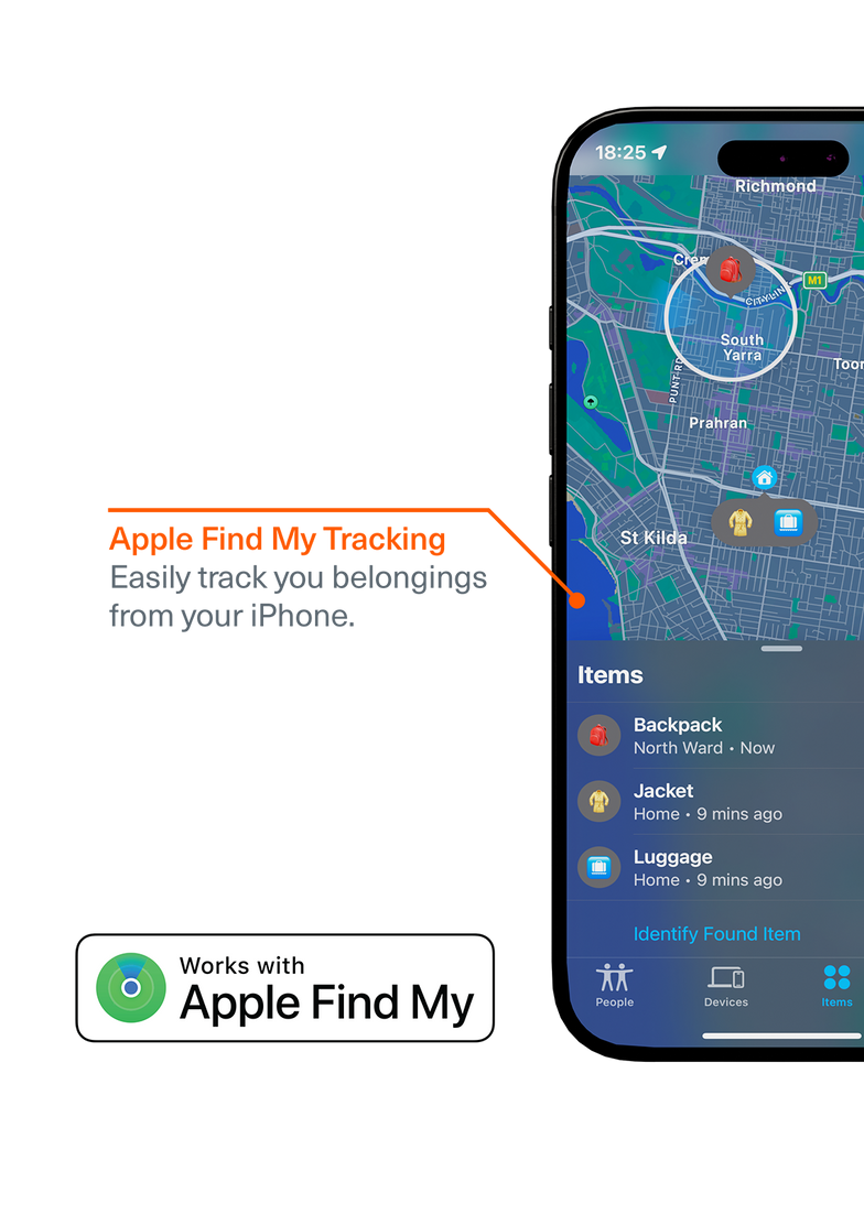 Bluetooth® TravelTag TSA Lock with USB-C Recharging