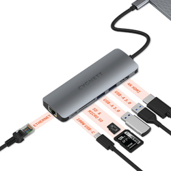 7-in-1 USB-C Hub (Single HDMI) - Cygnett (AU)