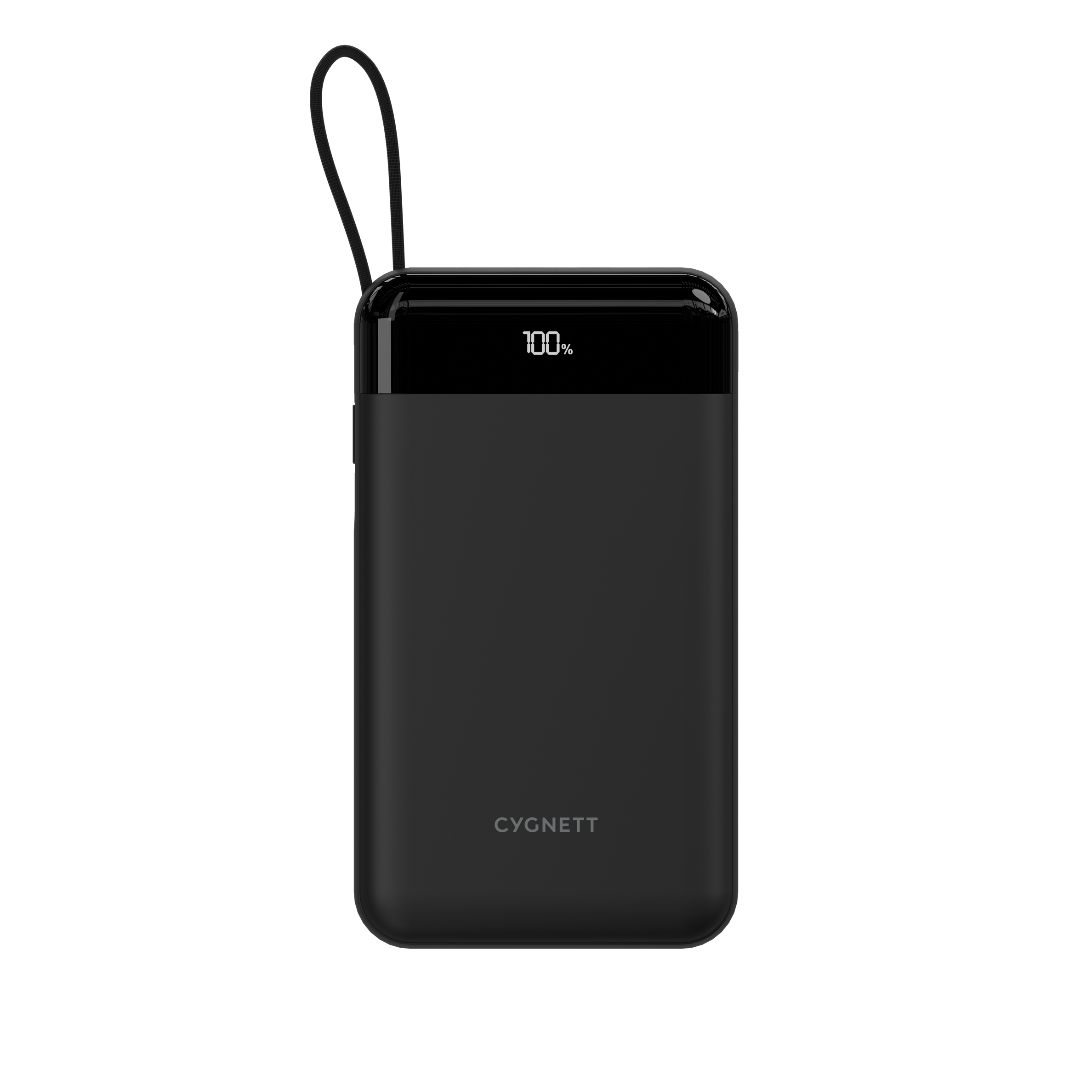 40,000mAh Power Bank with Integrated USB-C Cable - Black - Cygnett (AU)