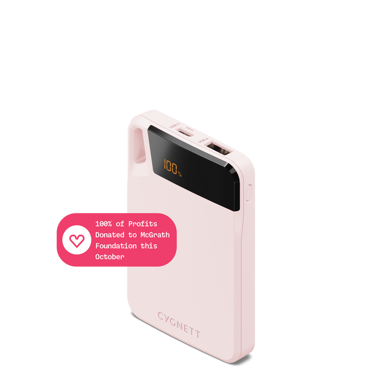 Power Bank 5K - Pink - Cygnett (AU)