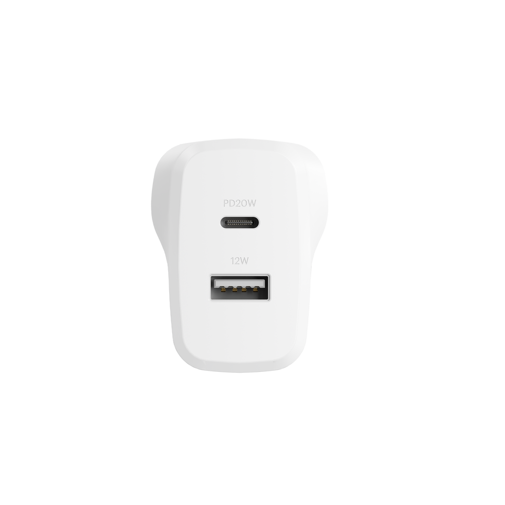 32W Dual Port Wall Charger – Cygnett