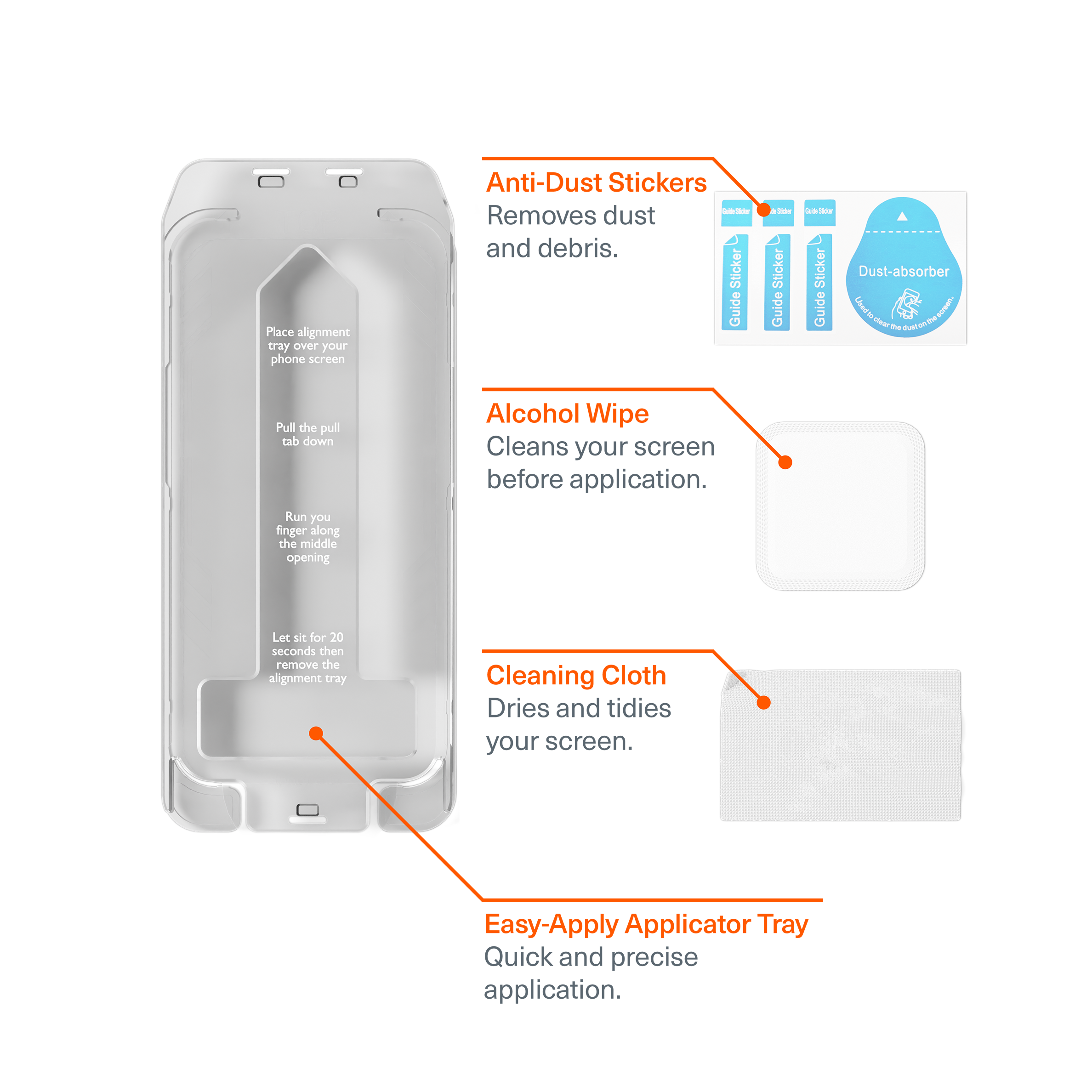 iPhone 16/15 Glass Screen Protector