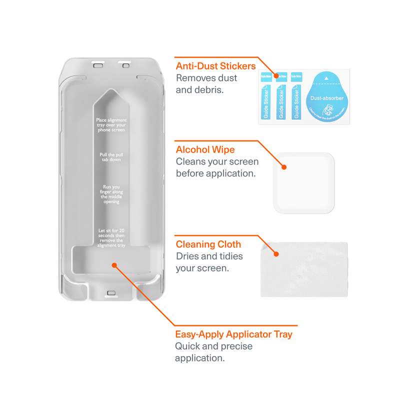 iPhone 15/16 Glass Screen Protector - Cygnett (AU)