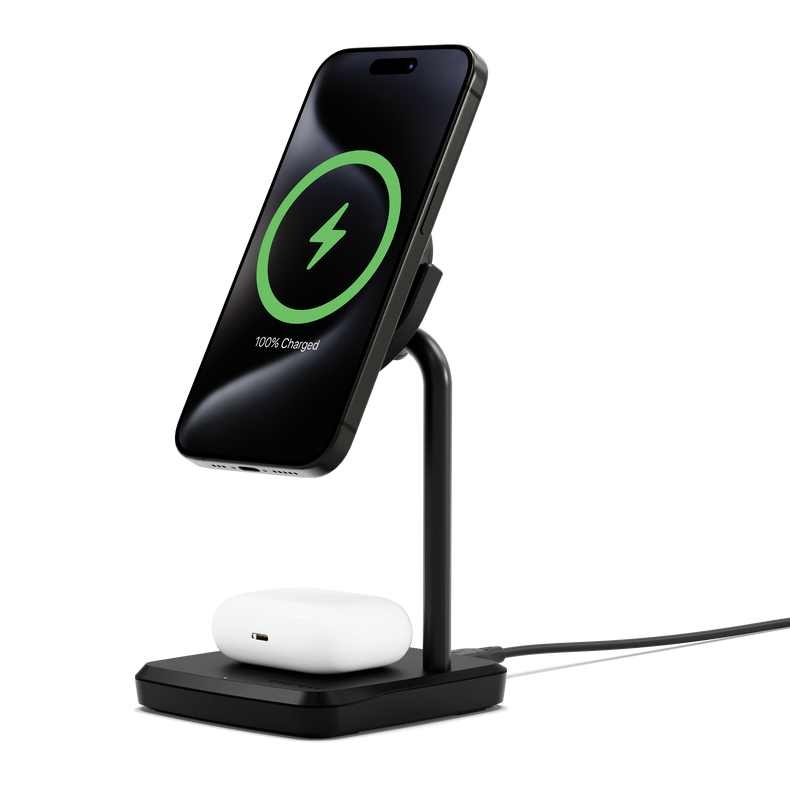 2-in-1 Magnetic Wireless  Qi2.0 Charger - Cygnett (AU)