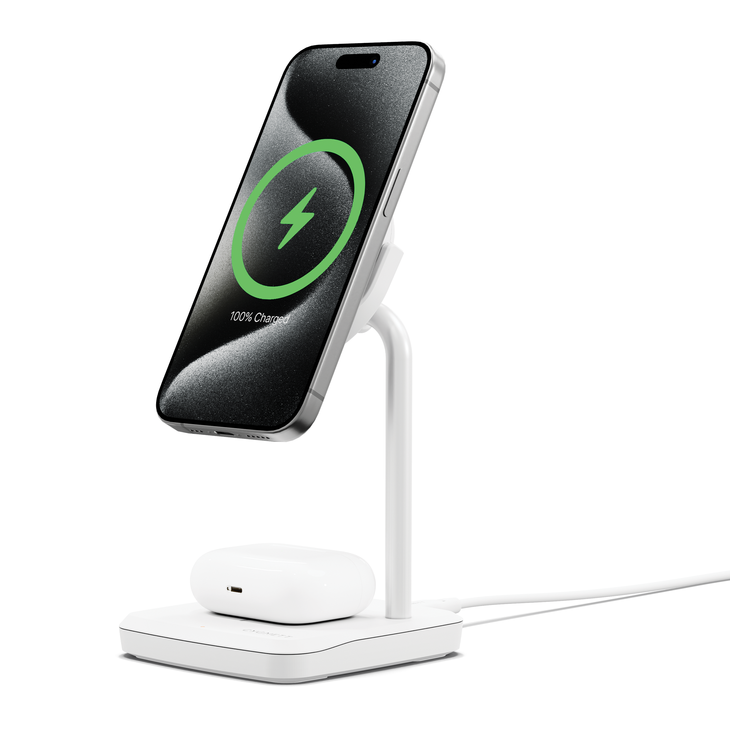 2-in-1 Magnetic Wireless Qi2.0 Charger - Cygnett (AU)