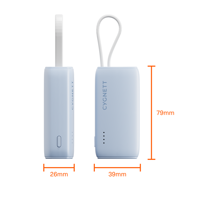 Power Bank + USB-C Cable 5K - Cygnett (AU)