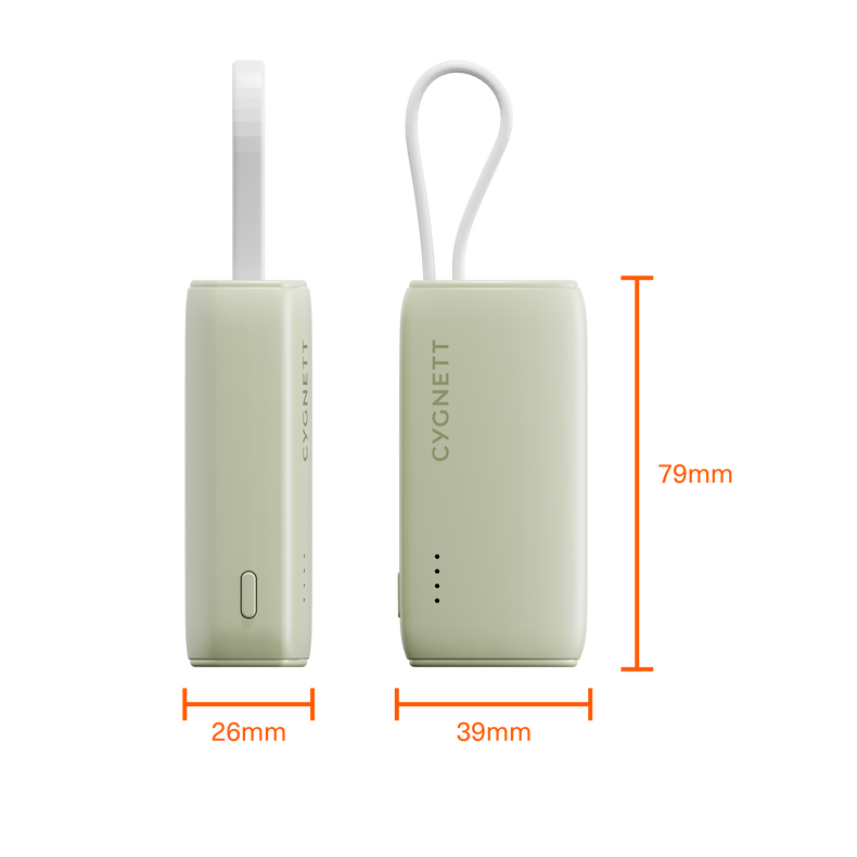 Power Bank + USB-C Cable 5K - Cygnett (AU)