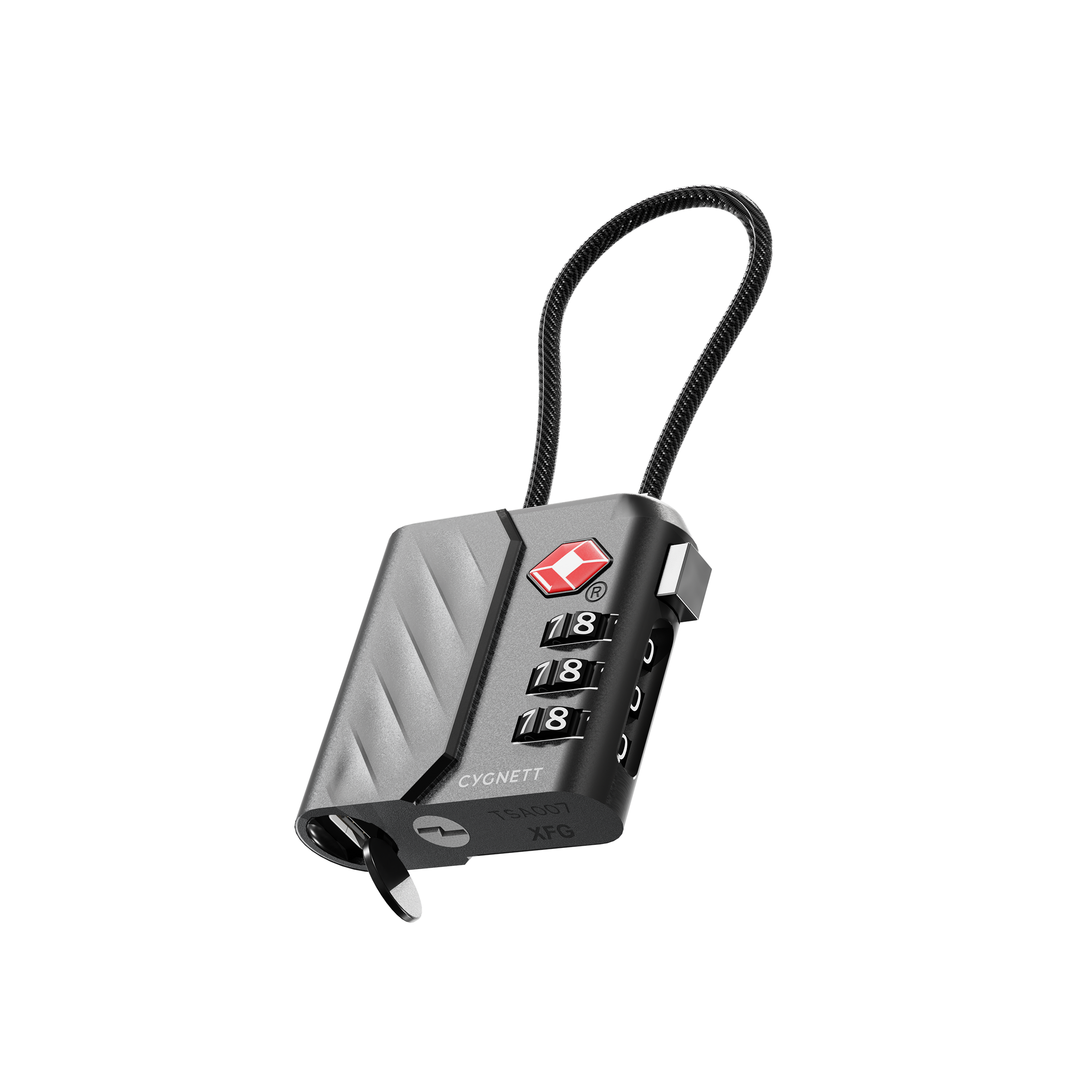 Bluetooth® TravelTag TSA Lock with USB-C Recharging - Cygnett (AU)