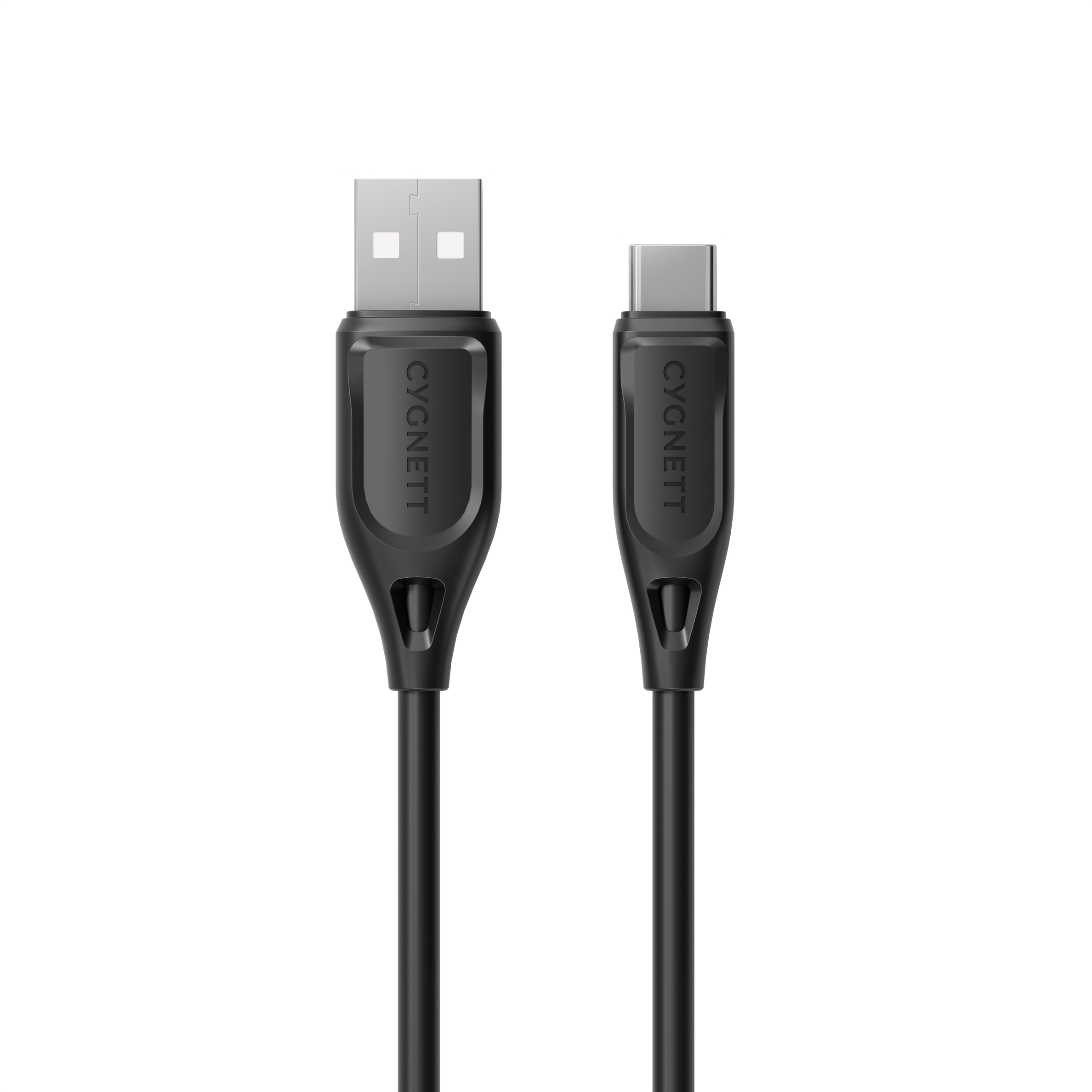 Charge & Connect USB-C To USB-A (USB 2.0) Cable - Black 1.2m - Cygnett (AU)