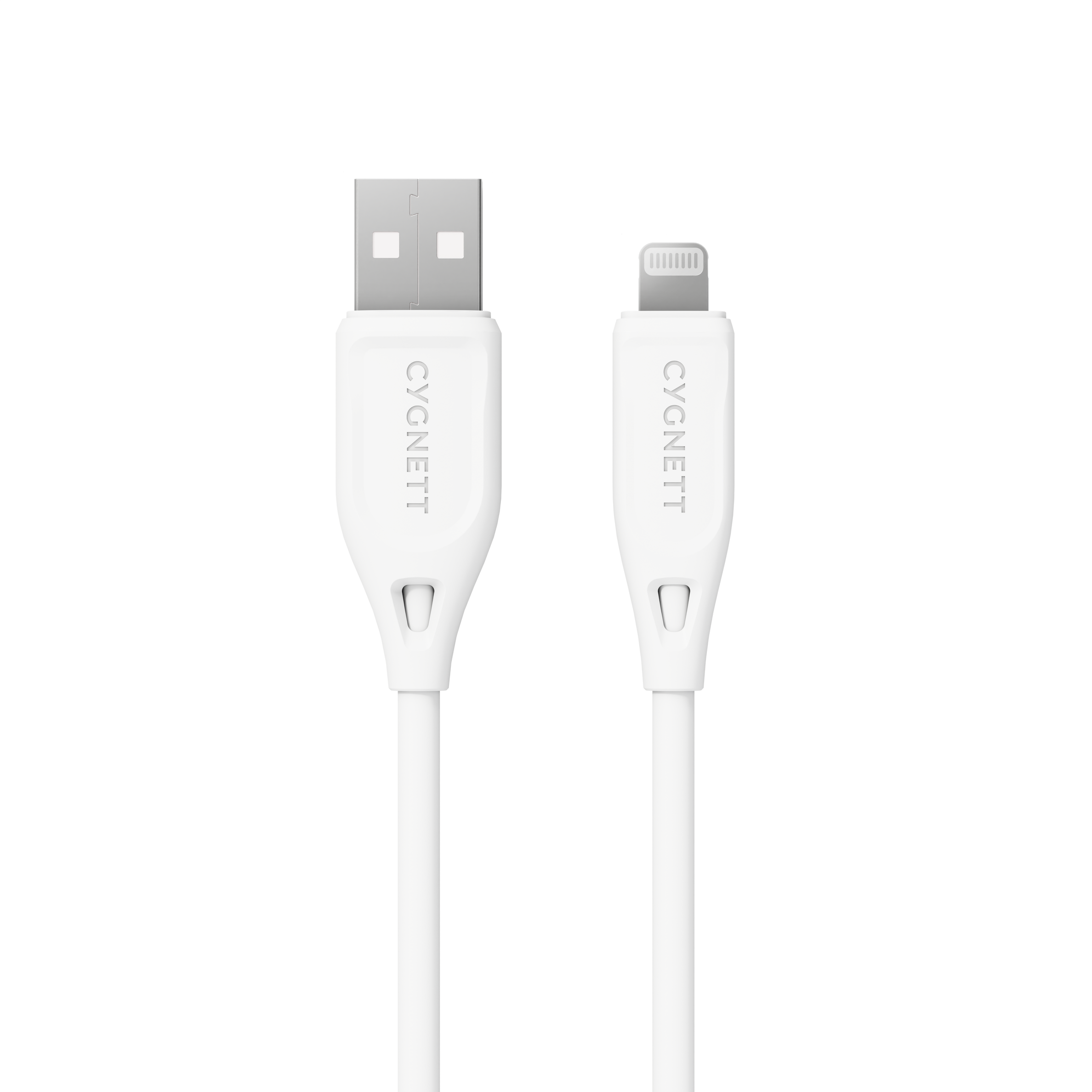 Charge & Connect Lightning To USB-A Cable - White 1.2m - Cygnett (AU)