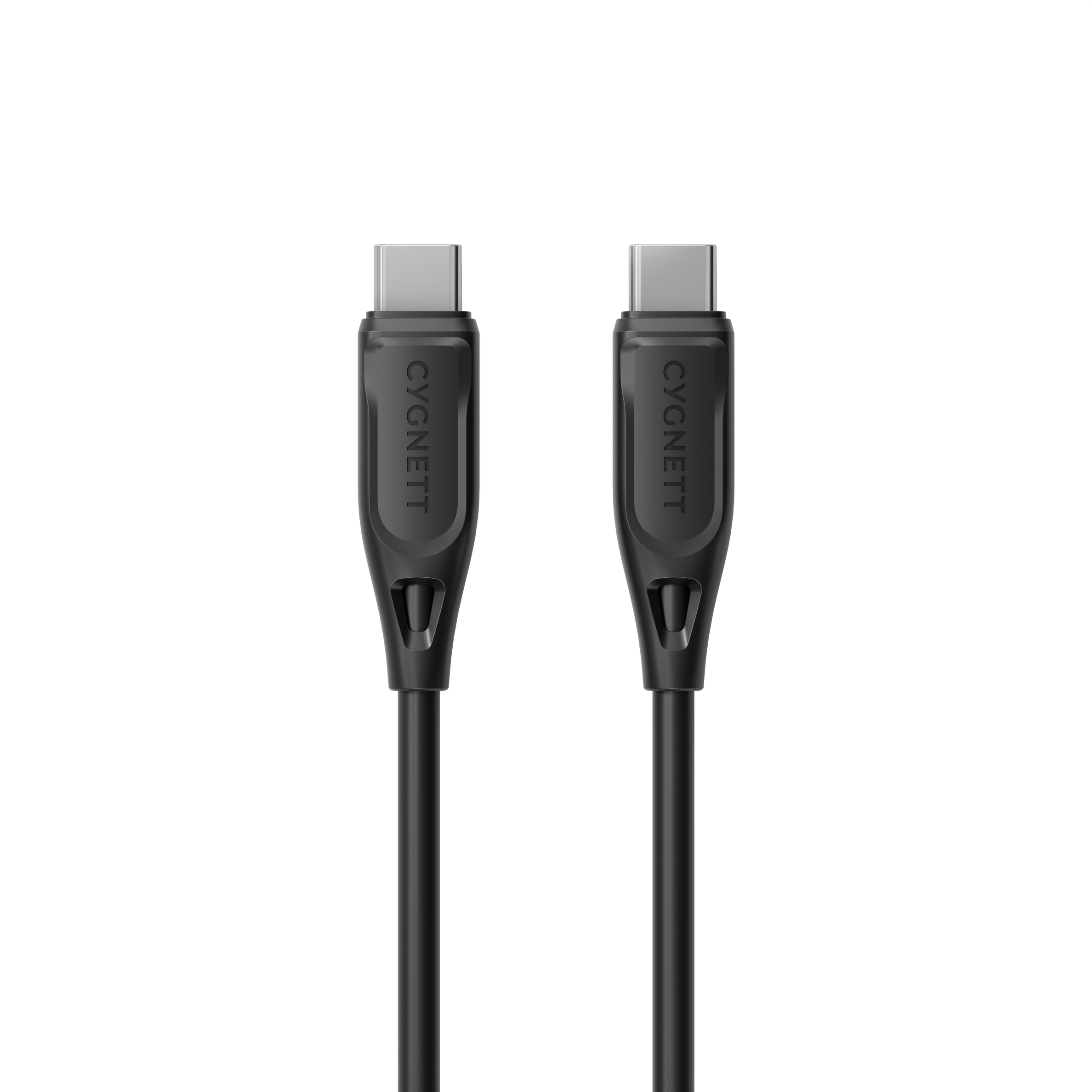 Charge & Connect USB-C To USB-C (USB 2.0) Cable - Black 1.2m - Cygnett (AU)