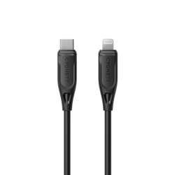 Charge & Connect Lightning To USB-C Cable - Black 1.2m - Cygnett (AU)