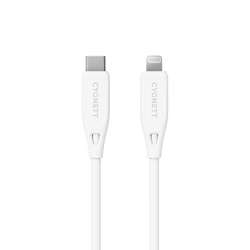 Charge & Connect Lightning To USB-C Cable - White 1.2m - Cygnett (AU)