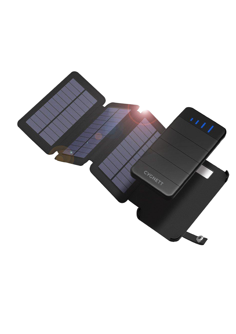 8,000 mAh Power Bank with Solar Panels