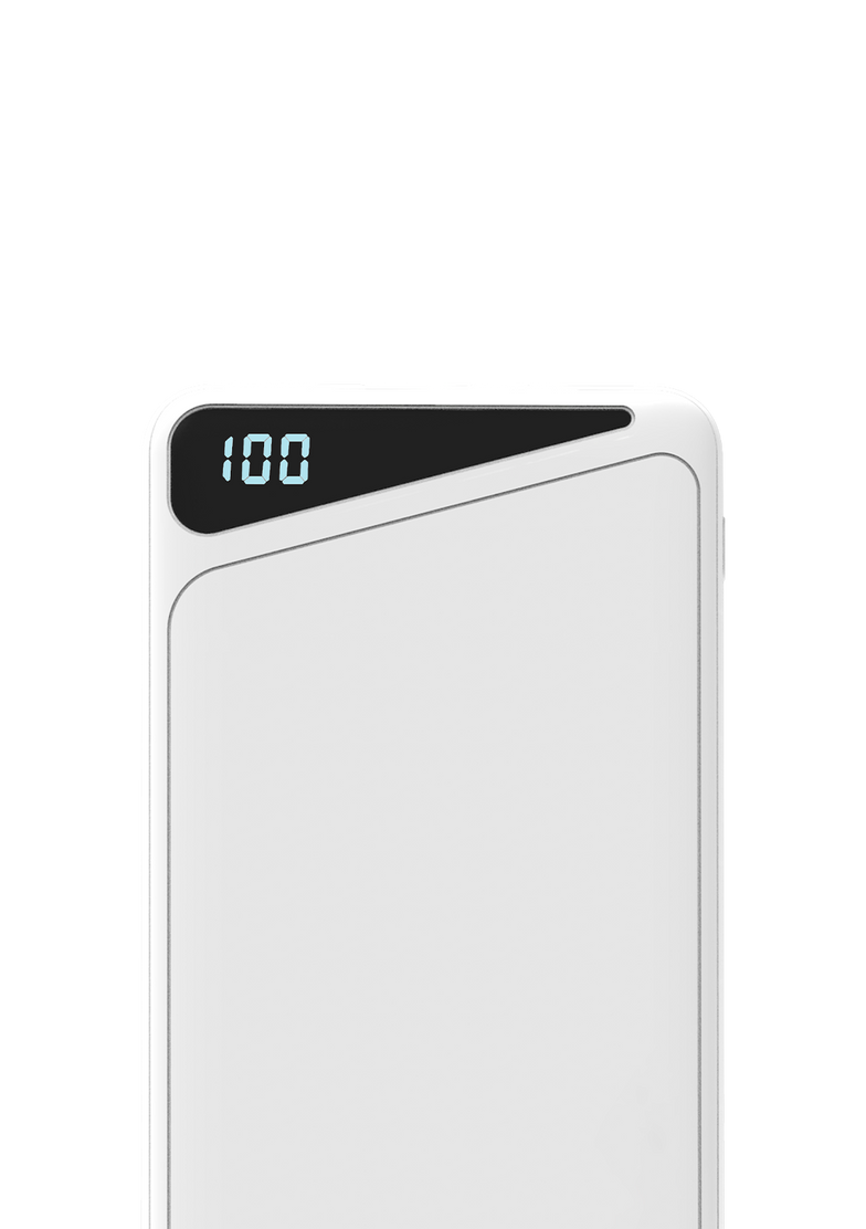 20,000 mAh Power Bank - White